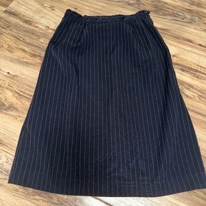 Rrrruss vintage pin stripe black skirt s?